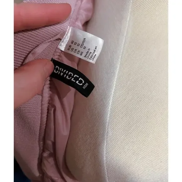 Satin Bomber Jacket (Dusty Pink) Size 10 / Medium - Picture 8 of 8